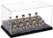 OLYCRAFT Acryl Vitrine 3-Schicht Mini Figuren Schaukasten Acryl Minifiguren Vitrine Staubdichte Vitrine Schwarze Acryl Vitrine Abnehmbare Vitrine Für Sammlungen Actionfiguren - 25.8x15.6x13.7cm