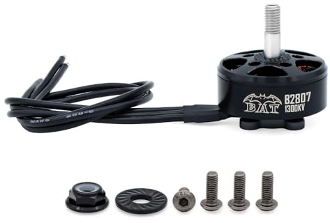 DollaTek Bat B Serie 2807 1300kv 250MM Bürstenloser Motor FPV-Drohnenmotor,FPV-RC-Flugzeug-Drohnen-DIY-Teile,RC-Flugzeugmotor für Multi (schwarz)
