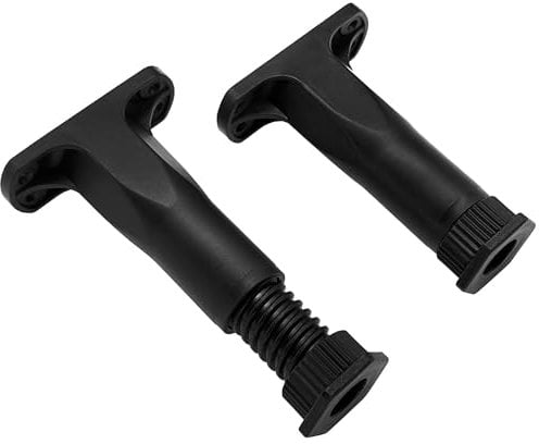 DDHOMIN 4 PCS Adjustable Plastic Support Legs for Bed Frames, Sofa, Furnitures and Tables (120mm-220mm)