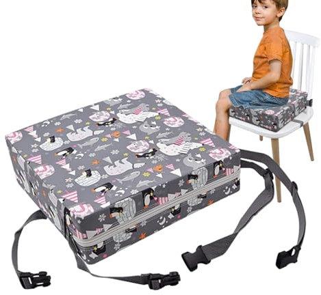 Uoqpty -Sitzerhöhung für Tisch, Esstisch-Sitzerhöhung,Tisch-Sitzerhöhung, waschbares Stuhl-Sitzpolster, Erhöhungskissen - Bequemes Esszimmerstuhlpolster, Sitzkissen für Kinder, Sitzerhöhung