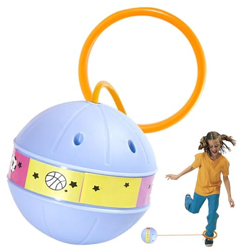 zum Sprungseil zum Sprungen, Sprungball zum Knöchel – Springseil mit Hüpfball für Übungen für Kinder, Springseil