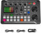 Carte son en direct, studio de production de podcasts, équipement de streaming, carte son d'enregistrement, studio de production de podcasts avec carte son pour la production de podcasts et le