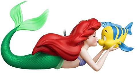 Hallmark Keepsake Christmas Ornament 2025, Disney The Little Mermaid A Fin-Tastic Friendship, Gifts for Disney Fans