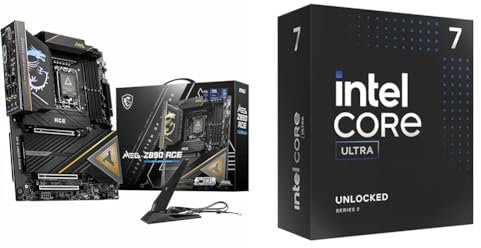 MSI MEG Z890 ACE Motherboard + Intel® Core™ Ultra 7 Desktop Processor 265K 20 cores