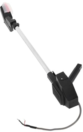 Tonarm für Plattenspieler Ersatz mit Einfacher Montage, Schwarz | Vintage Design, Abs und Metall, Inklusive Nadel, für Vinyl und Automatische Spieler