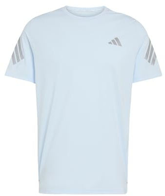 adidas Men's ADI365 Running Climacool Iconic T-Shirt, Crystal Sky, XXL
