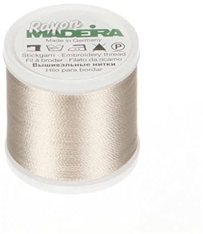 Madeira Rayon No.40 Maschinenstickgarn, 200 Meter Länge, #1082 Beige