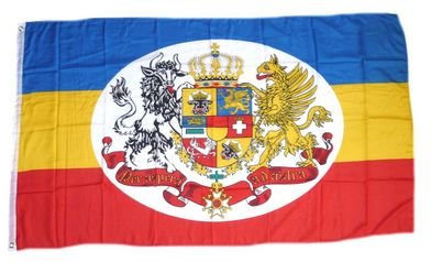 Flagge Fahne Mecklenburg Strelitz 90 x 150 cm FLAGGENMAE®