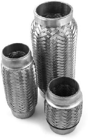 X & Z Flexrohr Flexibles Rohr Auspuff Rohrverbinder Flexstück Hosenrohr Auspuffrohr Ø 40x200mm