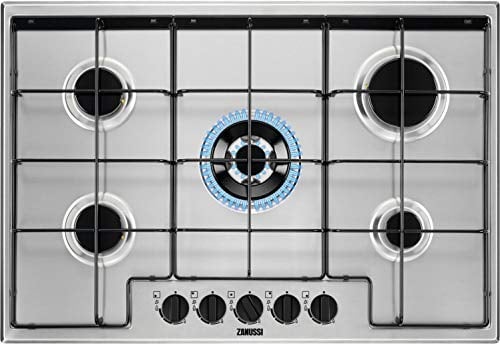 Zanussi ZGNN752X 74cm Gas Hob - Stainless Steel