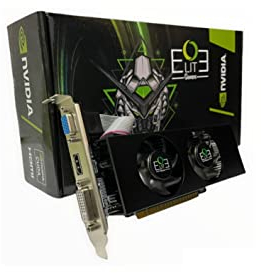 OUTLET COMPUTER GeForce GT 750 4 GB GDDR5, Scheda Video Low Profile per HTPC Compatti e Build Low Profile con Doppia Ventola, Incluso Bracket Aggiuntivo I/O