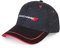 Dodge Logo Cap - Bestickt - Strukturierte 6-Panel Cap - Schwarz/Rot, Schwarz/Rot, Einheitsgr��e