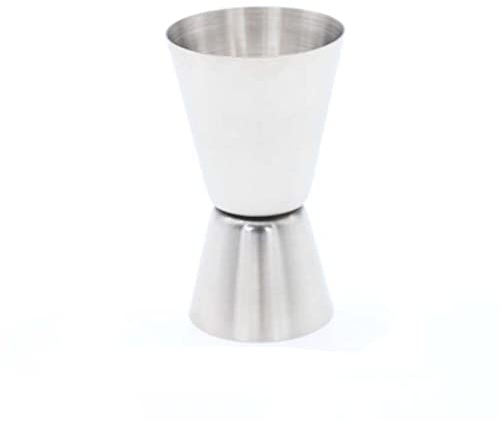 Generic Misurino in acciaio inox da 20 ml/40 ml, per cocktail e barista, miscelatore, liquore