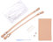 caoxhenr Transparentes PVC-DIY-Tragetaschen-Handtaschen-Bastelset, handgefertigte Geschenktüten, Bastelzubehör, Werkzeug-Set, Nähhandtaschen-Zubehör