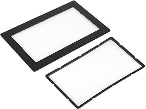 Culnflun Kit cruscotto per radio doppio DIN Kit radio 7 pollici Fascia per auto Montaggio su cruscotto Kit di installazione Telaio 178 x 102 mm Montaggio universale Kit di