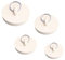 4 Pcs Bath Plug, Sink Plug Replacement, Sink Plug, Bathroom Sink Plugs, Bathtub Plug, Rubber Drain Stopper Kitchen Sink Plug with Hanging for Bathtub,Bathroom, Sink Stopper(4 Sizes)