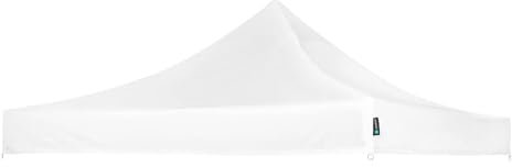 VONROC - Couverture Supérieure - Rechange pour Tente de Réception 3x3 - Jardin - Jeux - Marché Premium PT501XX - Imperméable - Protection UV 50+ - Blanc