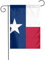 BROLEO Bandiera del Texas Stampa Giardino Bandiera Esterna Cortile Decorazione Moda 30,5 x 45,7 cm
