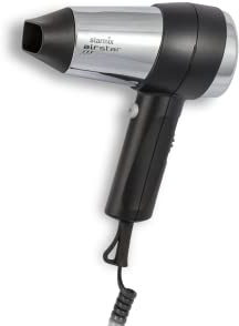 Starmix Hand-Haartrockner TFCT 16 (in Chrom-Ausführung, 1600 Watt, 2 Luftgeschwindigkeiten, Soiralkabel 0,5-2 m, Föhn)