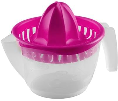 METALTEX 731100 EXPRIMIDOR Jarra 600 ML. T/Naranja, Plastic, Negro