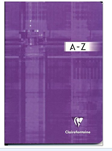 Clairefontaine Schulheft Registerbuch A5 CF geheft lin 48 Bl liniert alphabetisches Registe 3688Cr