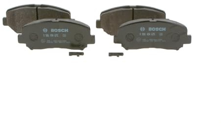 Bosch BP1670 - Brake Pads Car Front Axle - 1 Set of 4 Pads | Bosch Quality - Reduced Noise and Dust - ECE-R90 Certified - Copper-Free