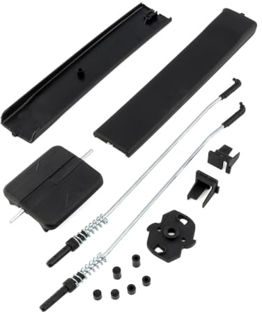LST Schiebetür Seitenfenster Reparatursatz Set Griff Riegel Fenstermechanik kompatibel mit VW California Camper Multivan V VI Transporter T5 T6 2003-2024