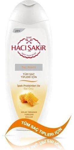 Hacı Şakir Haarcreme mit Honigextrakt 500 ml