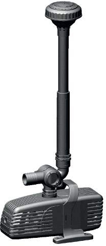 Aquael Teichpumpe AQUAJET PFN ECO Springbrunnenpume Fontänenpumpe Stromsparend (PFN-6000 ECO), Schwarz