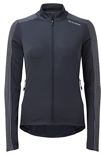 Altura Women's Nightvision Womens Long Sleeve Cycling Jersey - Navy - 14