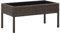 vidaXL Gartentisch Beistelltisch Gartenmöbel Tisch Balkontisch Loungetisch Couchtisch Kaffeetisch Terrassentisch Braun 75x40x37cm Poly Rattan