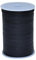 Cords Essentials 3 mm Flat Genuine Leather String Cord, Rope for Jewelry Making, Necklaces, Bracelets, Wraps, Whips, Crafts and Hobby Projects (Matte Black)