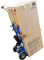 BOCbco 2 Pcs Carrello Saliscale Elettrico, Carrello a Mano Pieghevole su e Giù per Le Scale con Carico 200 Kg, Carrello Salva-Lavoro con Motore Brushless Silenzioso