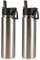 Volhoply Insulated Water Bottles with Straw Bulk 2 Pack, 660ml Stainless Steel Sports Bottle with Handle Lid, Double Walled Vacuum Metal Tumbler Cup, Reusable Cold Water Flask for Hiking(Silver,2 Set)