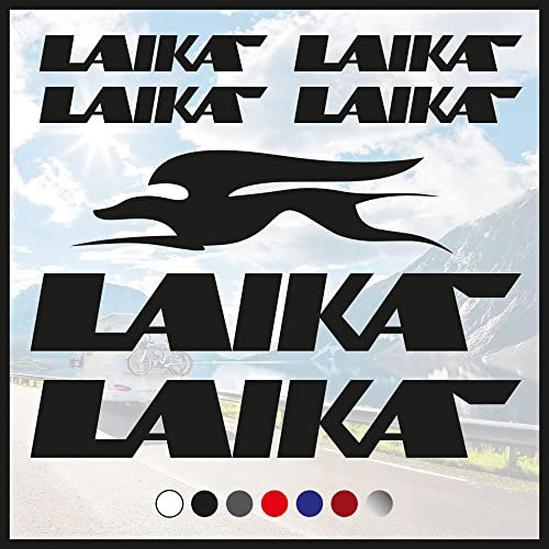 Adesivo set loghi “Laika Logo regular” per camper caravan roulotte e barche