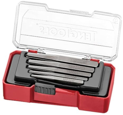 Teng Tools 5 Piece Damaged/Stripped Screw Extractor Remover Set with Hardness HRC50-52 - TJSE05S
