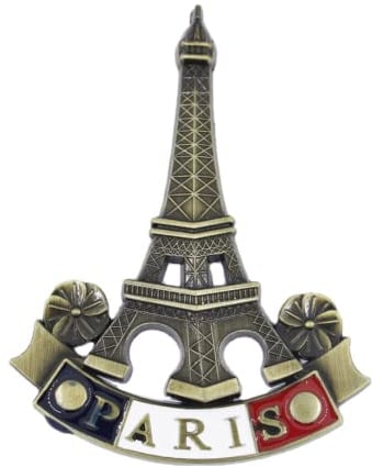 3D Metal Fridge Magnet Eiffel Tower Paris France Souvenir Gift Decor Refrigerator Magnets