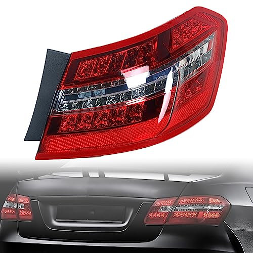 SUROK Rücklicht Rückleuchte für Benz E Klasse W212 2009 2010 2011 2012 2013, Auto Rücklicht Montage Bremslicht Blinker Links Rechts Ersatzteile,Right-Outside 1PCS