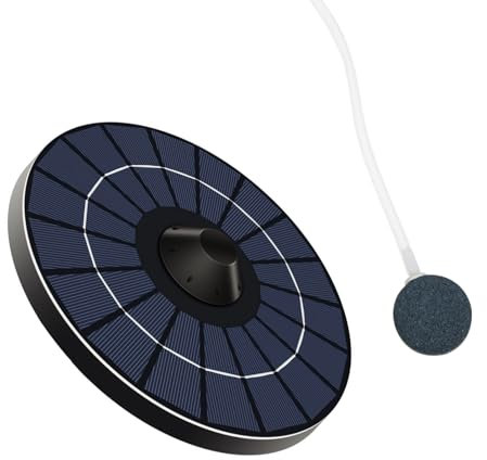 BESPORTBLE 1juego Bomba De Oxigenación Solar Flotante Para Estanques y Jardines Herramienta Ecológica De Aireación Diseño Silencioso y Ligero Para Uso Exterior