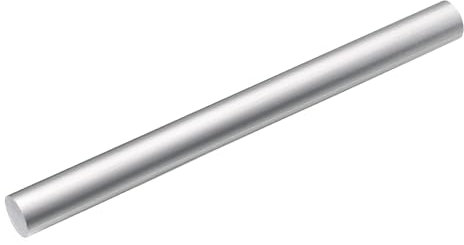 QUARKZMAN Barra Tonda in Alluminio, Diametro 1 Barra Metallico per Tornio Solido Alluminio 6061 Lunghezza 11,8 Pollici per Attrezzi Fai-Da-Te