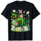 Osterhase Mops Reiten T-Rex Hasen Jagdeier T-Shirt