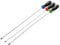 Draper 3pc Long Reach Soft Grip Screwdriver Set - 13429 - Magnetic Tips, CRV Blades