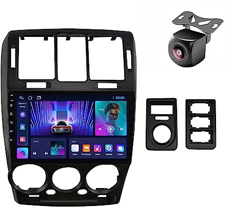 Android 13 Autoradio per Hyundai Getz 2002-2008 2009 2010 2011 2 DIN Stereo Car Tablet Pollici Schermo MP5 Lettore Multimediale Receiver GPS con FM SWC Carplay Android Auto (M100CP 4core 1+32G)