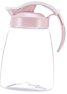 Amosfun Teapot Kettle Cold Water Pitcher Juice Pot Size s Pink for Hot Cold Beverages