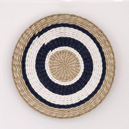 DECCARO Wandkorb Boho blau, groß