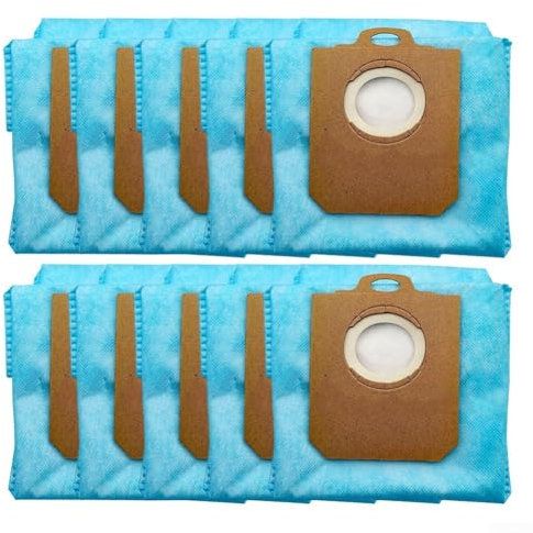 Paquete de 4/10 bolsas de polvo para aspiradoras Homerun Series 3000 XU310001 XU311002, filtración eficaz para un entorno más limpio (paquete de 10)