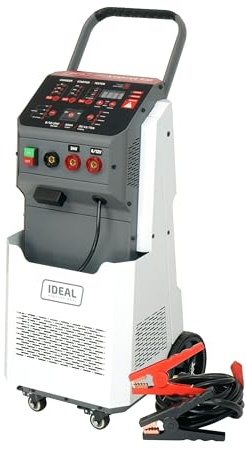 Ideal Prostarter 920 Chargeur de batterie intelligent professionnel pour batteries de voiture 6/12/24 V STD/Gel/AGM/Lithium avec démarrage 900 A, désulfation et charge en 10 étapes Bestschweissen.de