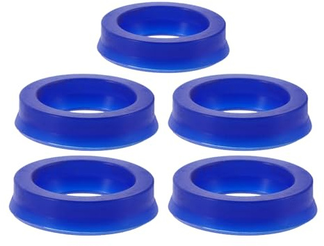 ifundom Joint Torique de Cric Hydraulique Bleu 17 X 17 X 4 Mm Kit de 5 Pièces de Rechange pour Pompe et Joint D’Huile Accessoires Réparation Cric Hydraulique Bouteille Fournitures