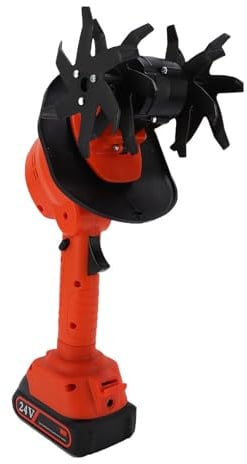 BAFOVY Fresatrice Senza Fili, Fresatrice da Giardino a Batteria con Batteria Agli Ioni di Litio da 1500mAh e Blocco di Sicurezza, Manico Ergonomico Leggero per la (Spina UE da 100 a 240 V)