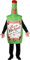 Wicked Costumes Adult Fun Beer Bottle Fancy Dress Costume - One Size